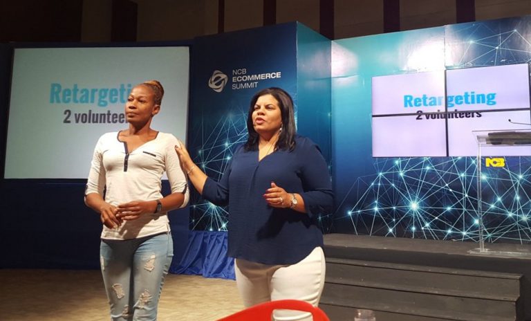 Alicia Lyttle Addresses SMEs as Keynote Speaker at NCBs E-Commerce Conference