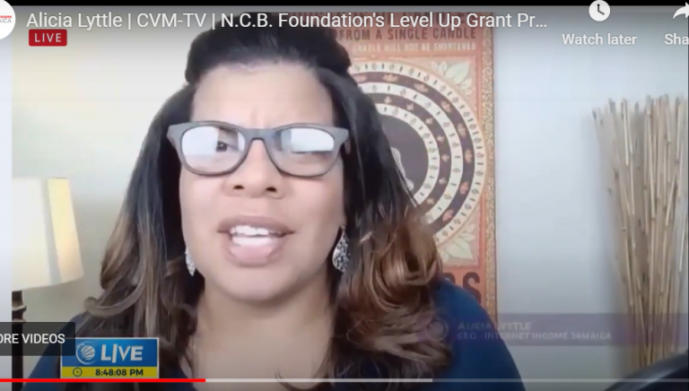 Alicia Lyttle Internet Level Up Grant Programme