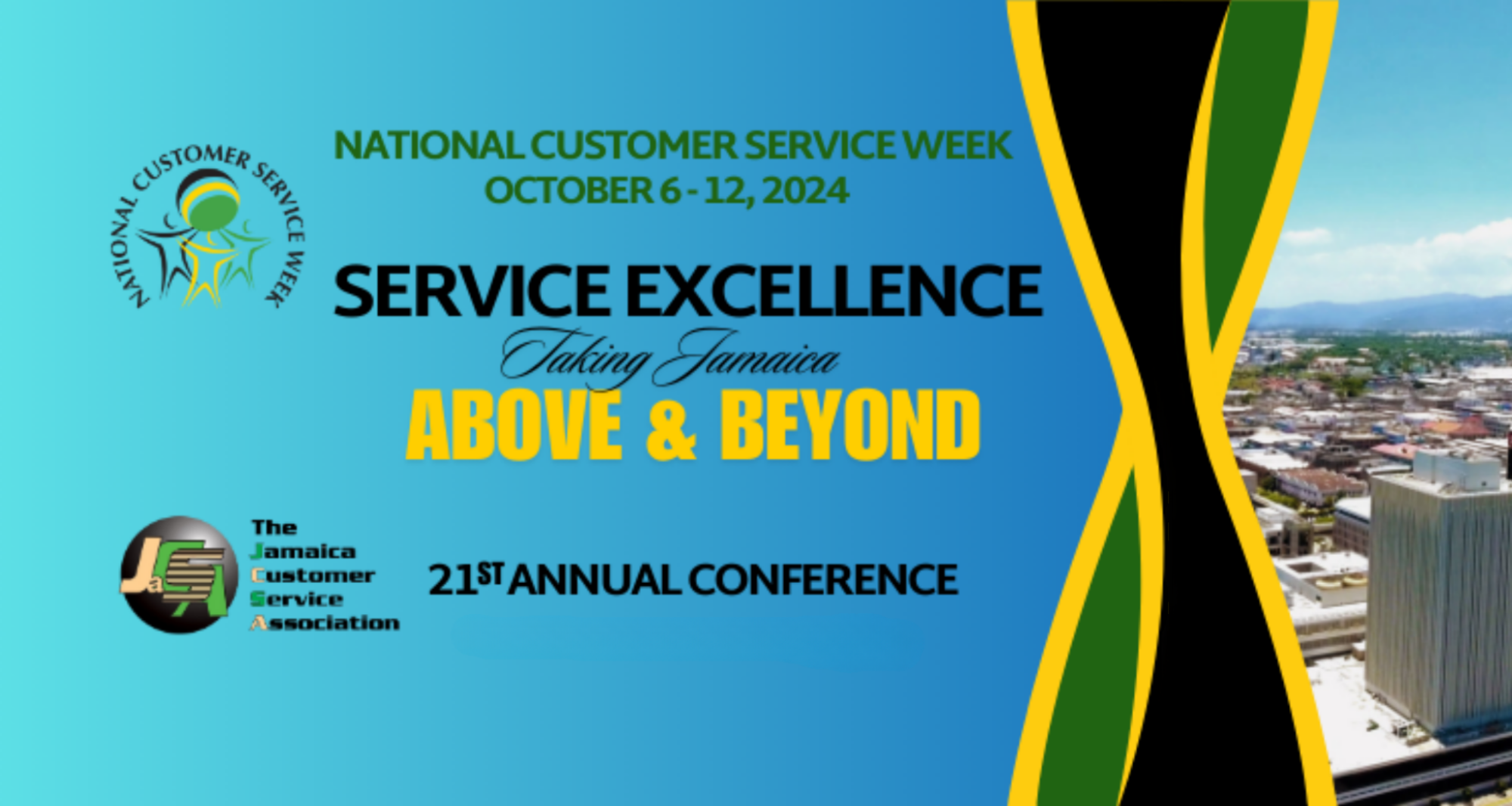 Alicia Lyttle speaking at National Customer Service Week 2024 on AI in Jamaican customer service